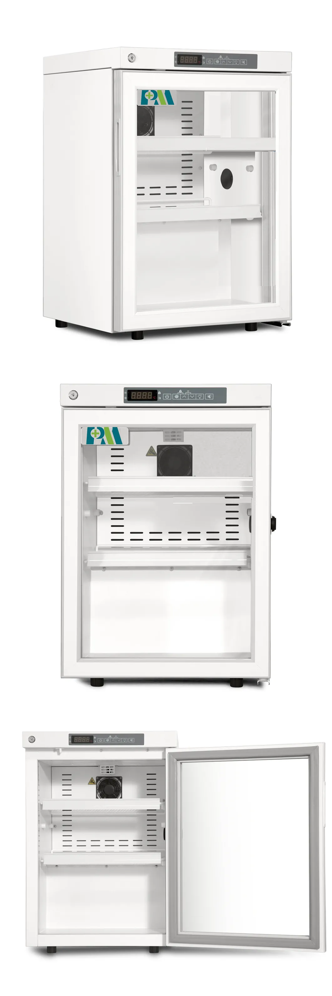 Réfrigérateur vaccinique de mini pharmacie médicale verticale du support 60L 2-8 degrés