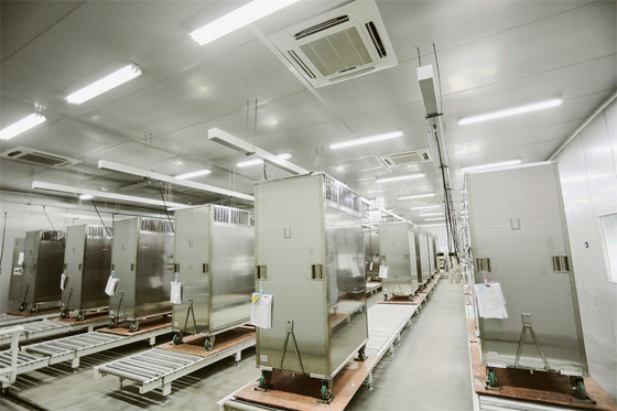 réfrigérateur Ult vaccinique de coffre de laboratoire médical de la plus grande capacité 485L bas avec de haute qualité