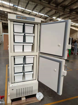 Montant de refroidissement direct tenant le réfrigérateur médical profond de congélateur avec des degrés de tiroirs moins 25