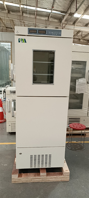 368L pulvérisés plaquent le congélateur de réfrigérateur droit profond combiné parhôpital en acier de laboratoire