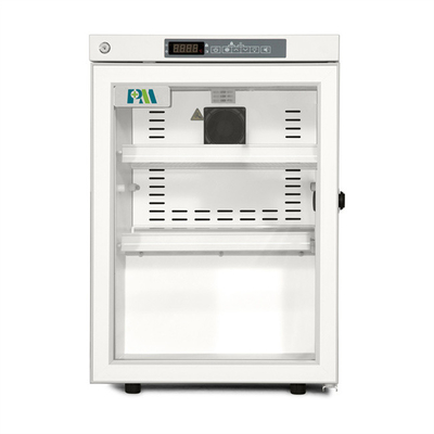 Degrés vacciniques du réfrigérateur de Mini Portable Vertical Stand Pharmacy 2 - 8 pour le laboratoire 60L