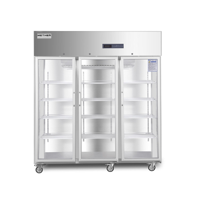 1500L 2 - 8 degrés réfrigérateur de médicaments de vaccin de grande capacité réfrigérateur