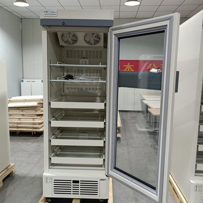 2 - 8 degrés 516L réfrigérateur de pharmacie médicale verticale pour laboratoire de médicaments et de vaccins
