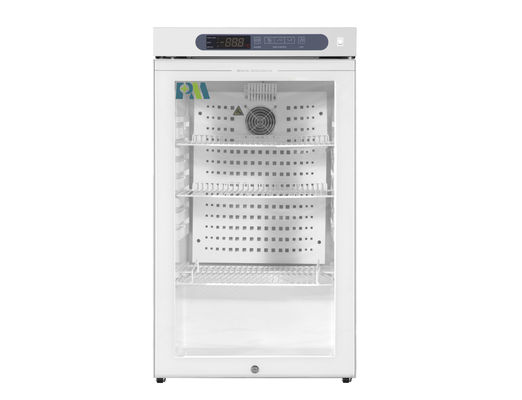 réfrigérateurs biomédicaux portatifs de la pharmacie 100L pour des régents de médecines de magasin 2-8 degrés