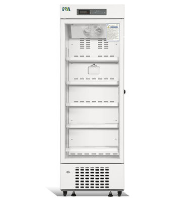 2-8 réfrigérateur vaccinique de réfrigérateur de pharmacie de porte en verre droite de degré pour la capacité vaccinique du meuble de rangement 316L