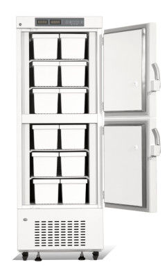réfrigérateur biomédical de congélateur de basse température de double montant de chambre des tiroirs 358L 12 pour le meuble de rangement vaccinique