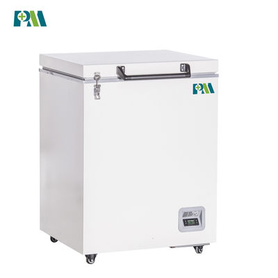 Réfrigérateur pulvérisé de congélateur de l'acier 100L Mini High Quality Biomedical Chest de plat