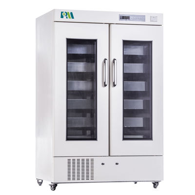 1008L grande capacité réfrigérateur de sac de sang de 4 degrés avec 12 tiroirs d'acier inoxydable de haute qualité
