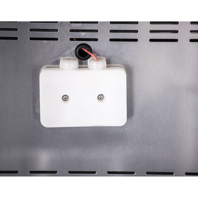 congélateur de 108L Mini Portable Biomedical Blood Storage porte en verre de trois couches avec l'appareil de chauffage