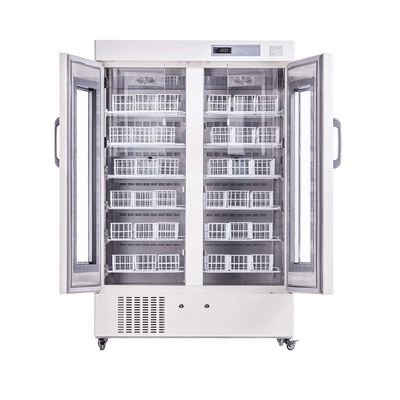 658 litres réfrigérateurs Frost de banque du sang de 4 degrés libre avec le SUS de panier à l'intérieur