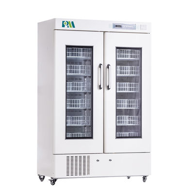 658 litres réfrigérateurs Frost de banque du sang de 4 degrés libre avec le SUS de panier à l'intérieur