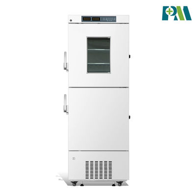 368 litres de double de porte congélateur de réfrigérateur combiné biomédical écumant profond droit de haute qualité