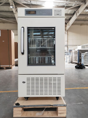 Réfrigérateur debout libre de banque du sang de 108L PROMED avec l'alarme visuelle et sonore