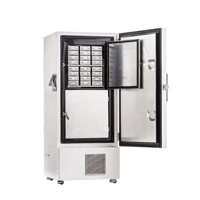 408 litres de système de refroidissement de Cabinet de la température de cascade automatique très réduite vaccinique cryogénique de congélateur pour l'hôpital de laboratoire