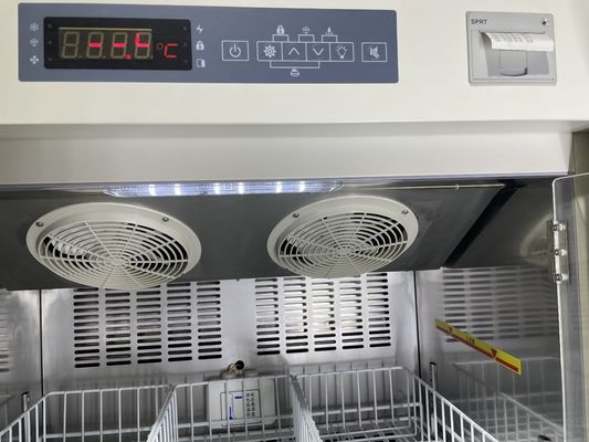 réfrigérateurs de haute qualité de banque du sang d'hôpital de 368L PROMED avec l'imprimante thermique
