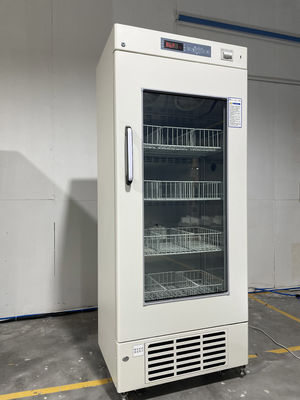 Réfrigérateurs de haute qualité de banque du sang de laboratoire d'hôpital de capacité de PROMED 368L avec la porte de verre spongieux