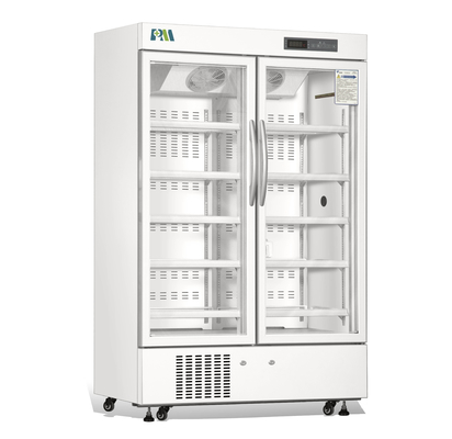 l'automobile médicale du réfrigérateur R290 de pharmacie droite de haute qualité de la capacité 1006L dégivrent la verticale