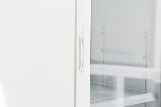La température médicale de degré du réfrigérateur 2-8 de pharmacie en verre de porte pour le vaccin