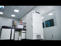 Chambres indépendantes doubles Verticale Médical congélateur de vaccins profonds moins 25 degrés