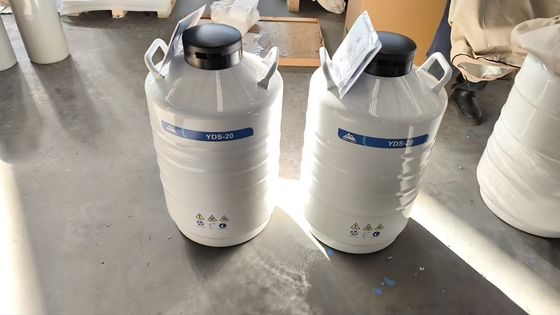 Qualité  METHER YDS-15-80 Cryogenic Dewar — 15L Liquid Nitrogen Container for Laboratory usine