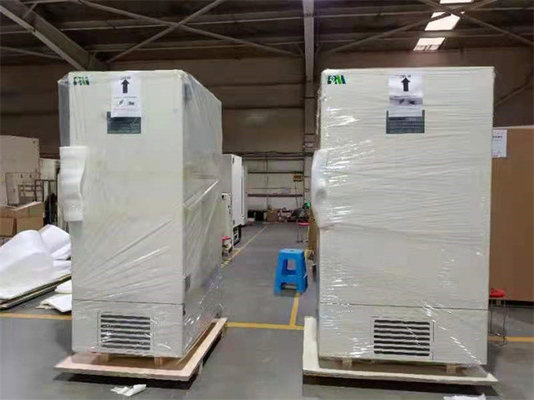 838 litres d'hôpital de laboratoire de refroidissement direct de surgélateur très réduit biomédical de la température