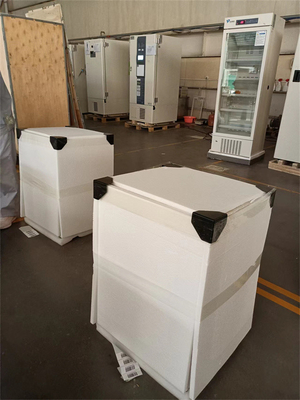 2-8 réfrigérateur de réfrigérateur des degrés PROMED 60L Mini Small Pharmacy Medical Vaccine avec la porte en verre