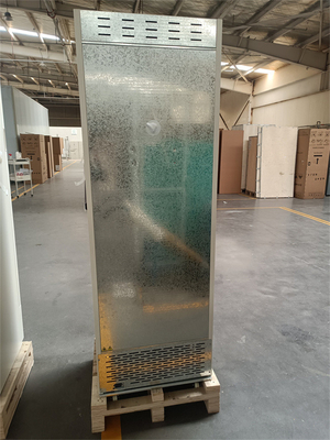 2-8 réfrigérateur médical pharmaceutique de réfrigérateur de grande capacité du degré 312L avec la porte en verre simple pour le stockage vaccinique