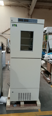 Moins 25 degré 368 litres de la capacité R290 de laboratoire d'hôpital de congélateur de réfrigérateur combiné par support droit