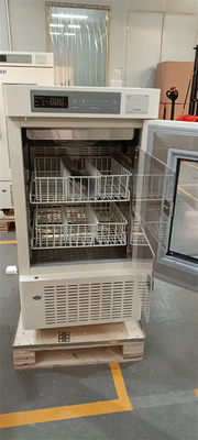 l'AUTOMOBILE 108L dégivrent les réfrigérateurs biomédicaux de banque du sang de montant en verre simple de porte avec de haute qualité