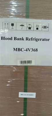 4 acier pulvérisé par couleur de congélateur de stockage du sang d'acier inoxydable d'hôpital de degré 368L