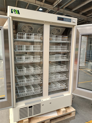 Réfrigérateurs de banque du sang de capacité de 658 litres pour l'équipement de laboratoire d'hôpital de stockage de prise de sang