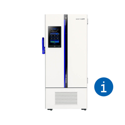 Réfrigérateur cryogénique en acier inoxydable équipé d'un régulateur de température à microprocesseur