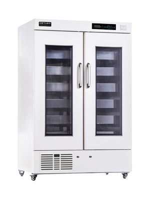 Réfrigérateur de la banque de sang de 658 litres, réfrigérateur biomédical de 4°C, avec la plus grande capacité de stockage de sang