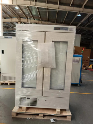 Réfrigérateur de la banque de sang de 658 litres, réfrigérateur biomédical de 4°C, avec la plus grande capacité de stockage de sang