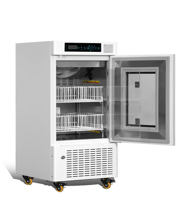 Réfrigérateur de réfrigérateur de banque du sang de l'affichage à LED 108L Mini Portable High Quality Biomedical pour la station de sang