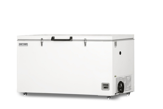 Cabinet vaccinique médical de réfrigérateur de congélateur de basse température de coffre de l'hôpital 485L avec la porte écumante ouverte supérieure