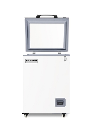 Moins 86 congélateur de coffre du degré 100L Mini Capacity Ultra Low Temperature pour le vaccin