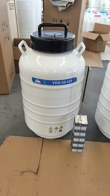 Conteneur de transport d'azote liquide portable - Transport sûr des cellules et des tissus