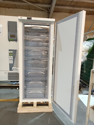 -40℃ Congélateur médical vertical profond MDF-40V278W | Congélateur de laboratoire de haute précision 278L avec 7 tiroirs et contrôle numérique