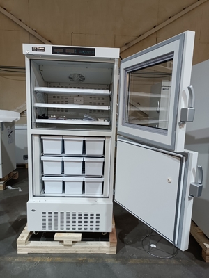 Congélateur médical -40℃ | Congélateur biomédical à double chambre pour le stockage en laboratoire et clinique (528L)