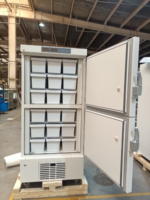 Congélateur médical -40℃ | Congélateur biomédical à double chambre pour le stockage en laboratoire et clinique (528L)