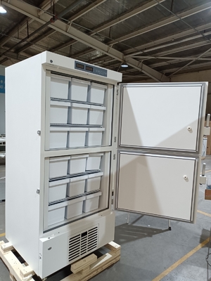 Congélateur médical -40℃ | Congélateur biomédical à double chambre pour le stockage en laboratoire et clinique (528L)