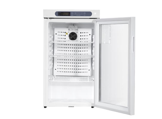2-8 réfrigérateur biomédical de réfrigérateur de pharmacie des degrés 100L pour l'entreposage au froid vaccinique