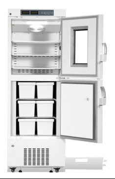 congélateur de réfrigérateur combiné profond d'hôpital de laboratoire de plus grande capacité 368L