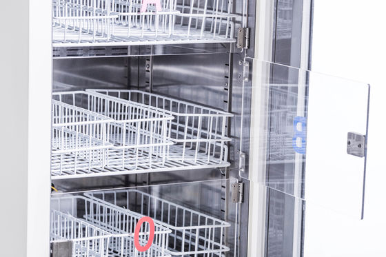 Réfrigérateur de réfrigérateur de banque du sang de l'affichage à LED 108L Mini Portable High Quality Biomedical pour la station de sang