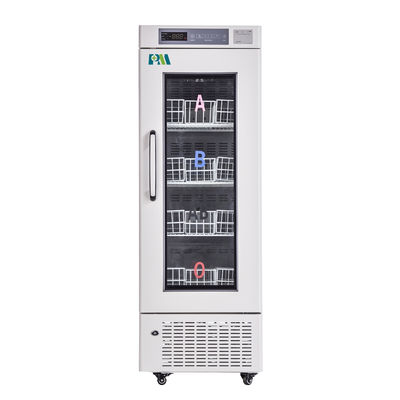 refroidissement à air forcé de réfrigérateur de stockage de 208L Mini Small Capacity Biomedical Blood vrai