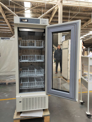 208L Banque de sang réfrigérateur de précision 4°C de stockage pour le sang et les échantillons médicaux MBC-4V208