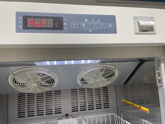 METHER Banque de sang réfrigérateur 368L Capacité 4°C Contrôle de température MBC-4V368