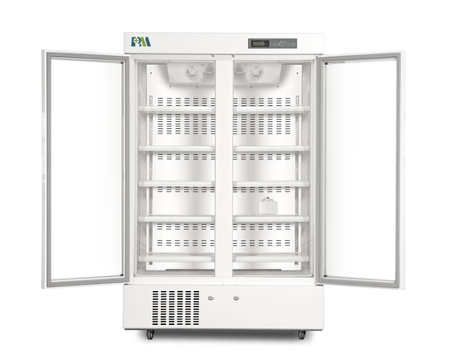 Vrai réfrigérateur médical de refroidissement à air forcé degré de 485L 2 à 8 de réfrigérateur de catégorie de pharmacie